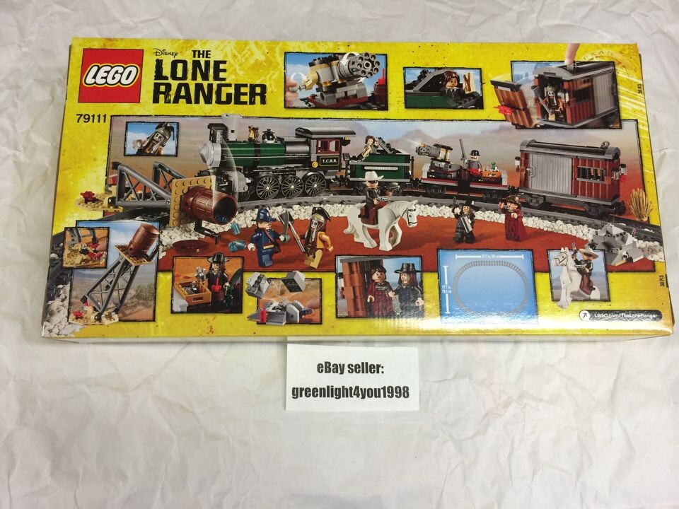 SEALED LEGO The Lone Ranger 79111 Constitution Train Chase Building Toys - Click Image to Close